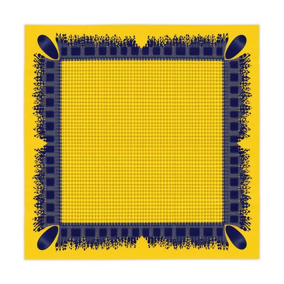 Yellow Tablecloth | modern table cloth | Rectangle Square or Round Fit | gift - Picture 2 of 5